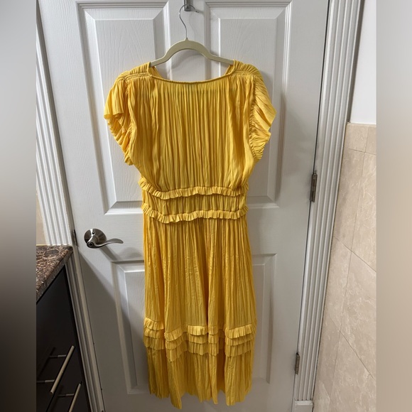 CURRENT AIR - yellow midi dress - Picture 4 of 5
